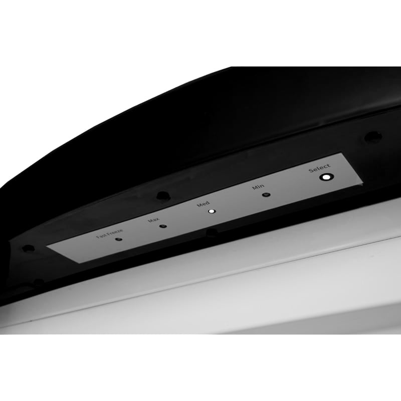 Pemberly Row 24 in. 11 cu. ft. Classic Retro Single Door Refrigerator in Black