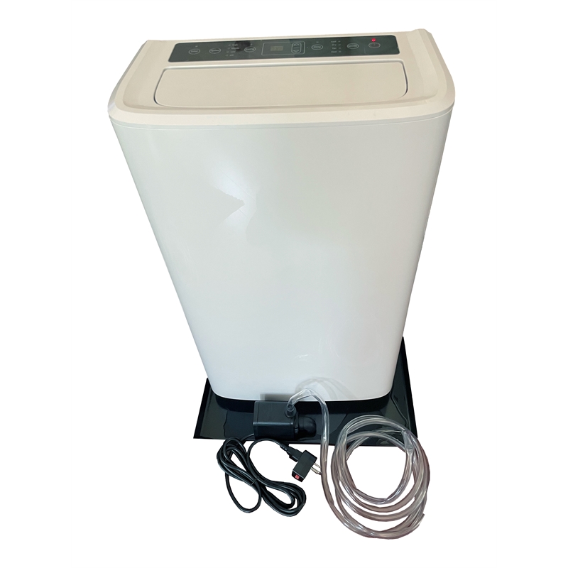 Pemberly Row Contemporary Universal Portable Drip Pan Kit in Black