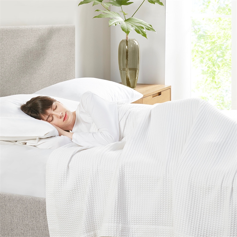 Pemberly Row Waffle Weave 90x90