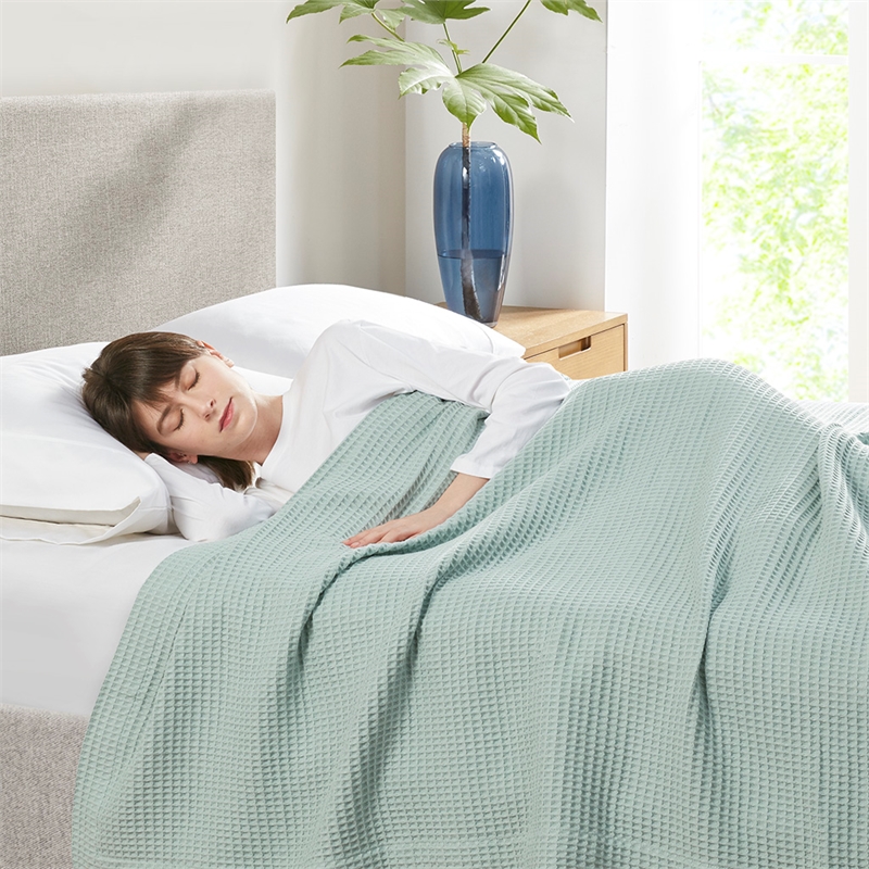 Pemberly Row Waffle Weave 66x90