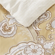 Pemberly Row Contemporary 9-Piece Comforter Set with Sheet in Yellow