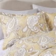 Pemberly Row Contemporary 9-Piece Comforter Set with Sheet in Yellow