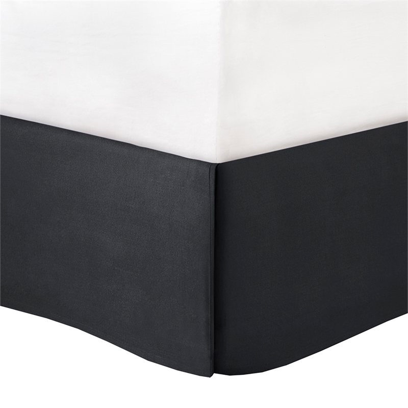 Pemberly Row Contemporary 24-Piece Fabric Room in a Bag in Black