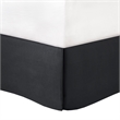 Pemberly Row Contemporary 24-Piece Fabric Room in a Bag in Black