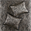 Pemberly Row 5-Piece Cotton Reversible Jacquard Bedspread Set in Black