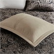 Pemberly Row 5-Piece Cotton Reversible Jacquard Bedspread Set in Black