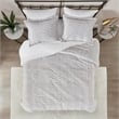 Pemberly Row Ultra Plush Down Alternative Comforter Set in Ivory