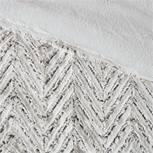 Pemberly Row Ultra Plush Down Alternative Comforter Set in Ivory