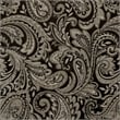 Pemberly Row Modern / Contemporary Jacquard Window Valance in Black