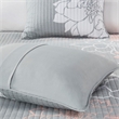 Pemberly Row 6-Piece Cotton Quilt Set with Throw Pillows in Gray/Blush