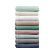 Pemberly Row Contemporary Egyptian Cotton Blanket in Rose King