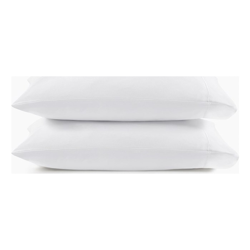 Pemberly Row Luxury Egyptian 500TC Cotton Pillowcases in White Standard