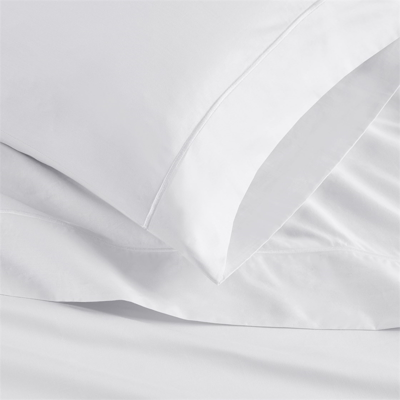 Pemberly Row Luxury Egyptian 500TC Cotton Sheet Set in White Queen