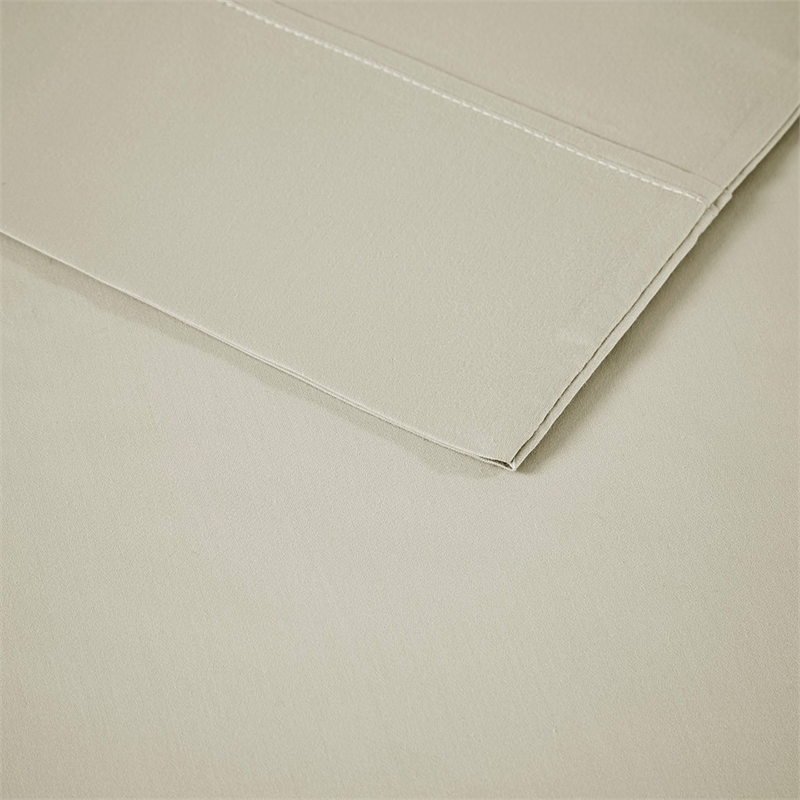 Pemberly Row 1500 Thread Count Cotton Blend 2 PC Pillowcases in Ivory King