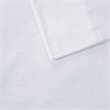 Pemberly Row Cotton Blend Jersey Knit All Season Sheet Set in White Full