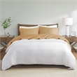 Pemberly Row 600 Thread Count Cotton Sheet King Set in Gold