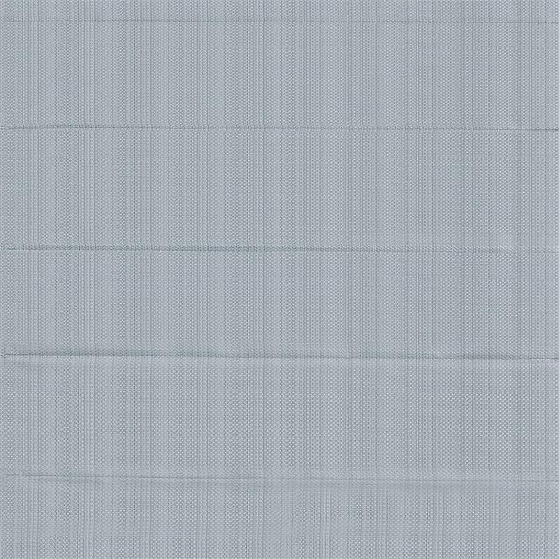 Pemberly Row Basketweave Room Darkening Cordless Roman Shade in Blue 33x64