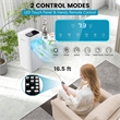 Pemberly Row 6000BTU (10000 BTU ASHRAE) Portable Air Conditioner 3-in-1 AC Unit