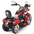 Pemberly Row 6V Kids Ride On Chopper Motorcycle 3 Wheel Trike Red