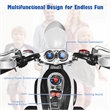 Pemberly Row 6V Kids Ride On Chopper Motorcycle 3 Wheel Trike White