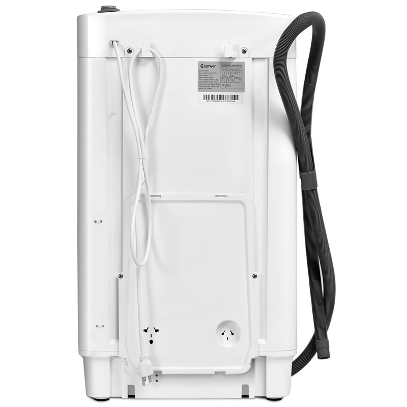 Pemberly Row Full-Automatic Laundry Wash Machine Washer/Spinner White