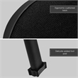 Pemberly Row Set of 5 Conference Chair Office Guest Reception Black
