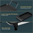 Pemberley Row Nonstick Black Table Grill Rectangular Portable 35