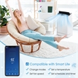 Pemberly Row 15000 BTU Portable Air Conditioner with Remote APP Control White