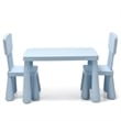 Pemberly Row Kids Table & 2 Chairs Set Toddler Activity Play Dining Baby Gift