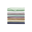 Pemberly Row Modern Ring Spun Soft Cotton King Blanket in Navy