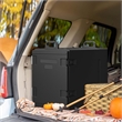 Pemberly Row End Loading Insulated Food Pan Carrier 5 Food Pan Capacity Black