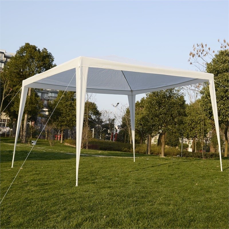 Pemberly Row Outdoor Heavy duty Pavilion Cater Events Party Wedding Tent White