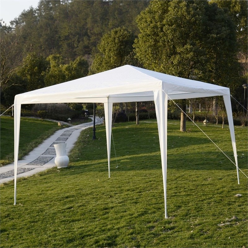 Pemberly Row Outdoor Heavy duty Pavilion Cater Events Party Wedding Tent White