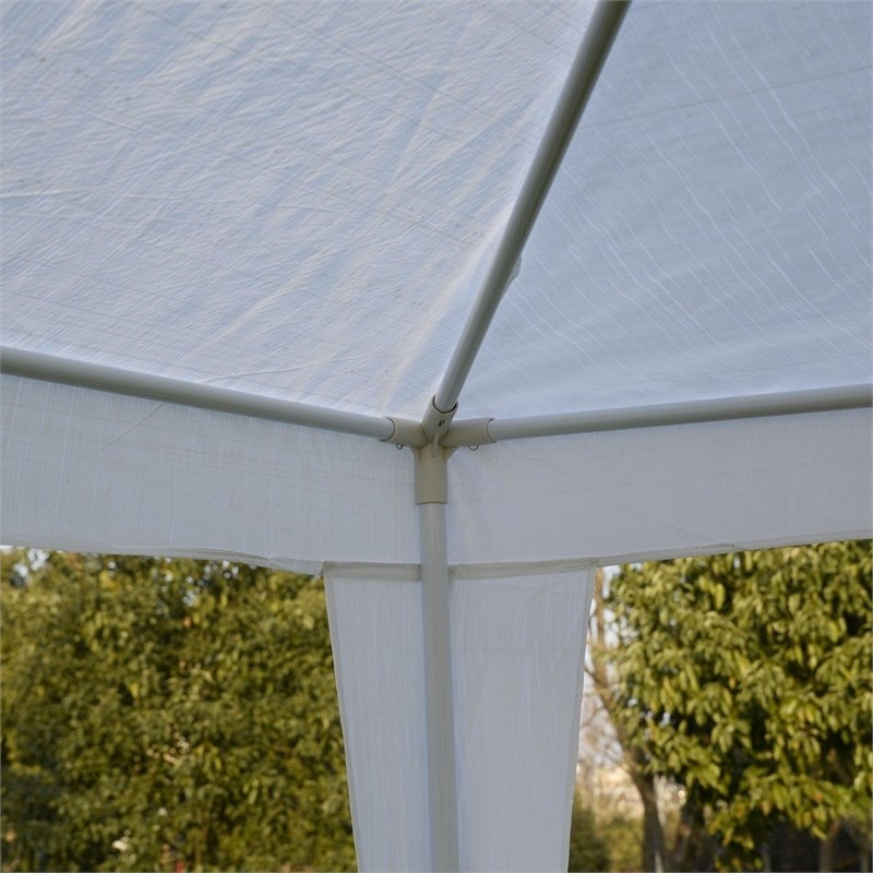 Pemberly Row Outdoor Heavy duty Pavilion Cater Events Party Wedding Tent White