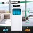 Pemberly Row 5500 BTU Portable Air Conditioner 9000 BTU ASHRAE White