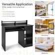 Pemberly Row 22 inch Wide Computer Desk Writing Study Laptop Table Black