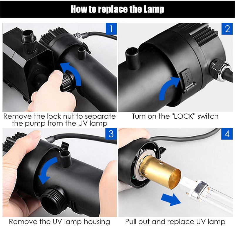 Pemberly Row All-in-1 660 GPH Pond Filter 9W UV Sterilizer W/Pump Fountain Kits