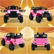 Pemberly Row 12V Kids Ride On Truck Car Electric Vehicle Remote Pink