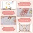 Pemberly Row Portable Baby Crib Cradle Bassinet Changing Pad Mosquito Net