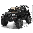 Pemberly Row 12V Kids Ride On Truck Car w/ Remote Control MP3 Music LED Lights