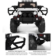 Pemberly Row 12V Kids Ride On Truck Car w/ Remote Control MP3 Music LED Lights