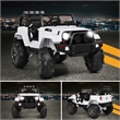Pemberly Row 12V Kids Ride On Truck Car w/ Remote Control MP3 Music LED Lights