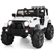 Pemberly Row 12V Kids Ride On Truck Car w/ Remote Control MP3 Music LED Lights