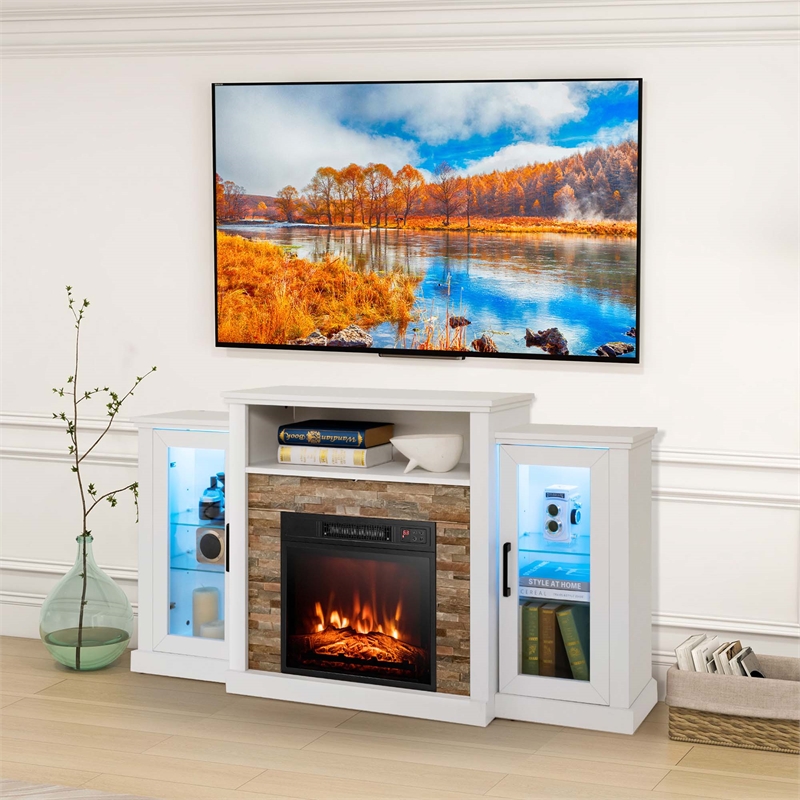 Pemberly Row TV Stand with 18