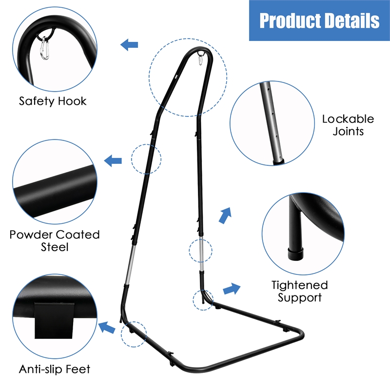 Pemberly Row Patio Adjustable 77