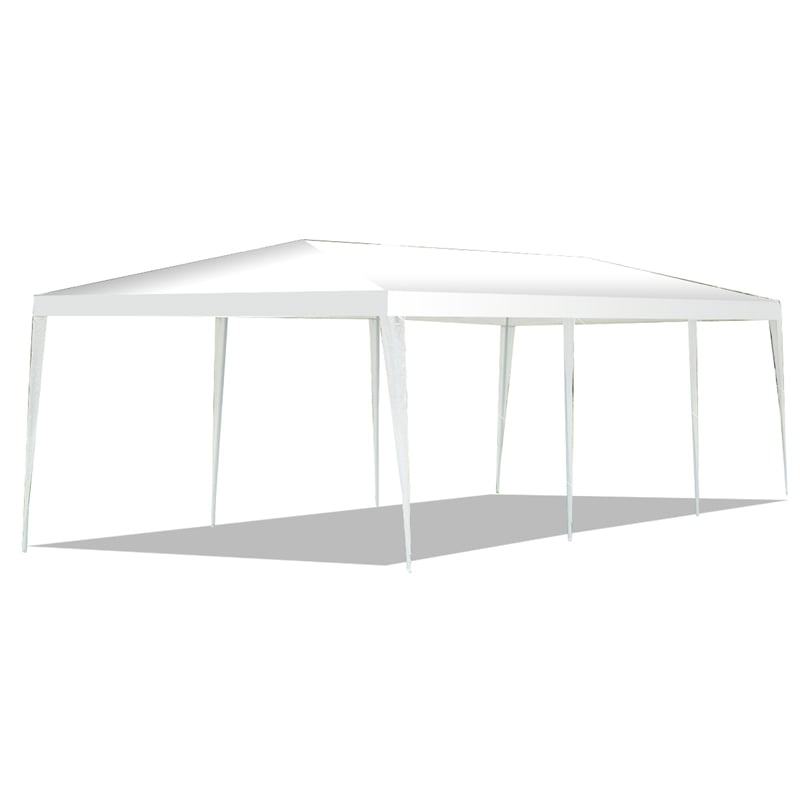 Pemberly Row 10FT x 30FT Outdoor Wedding Party Event Tent Gazebo Canopy White