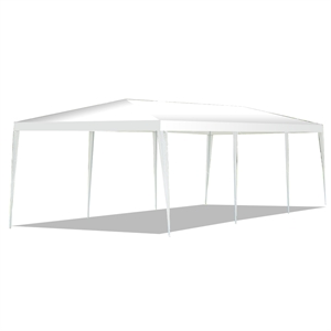 Pemberly Row 10FT x 30FT Outdoor Wedding Party Event Tent Gazebo Canopy White