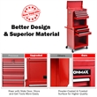 Pemberly Row High Capacity Rolling Tool Chest Storage Cabinet Toolbox Red