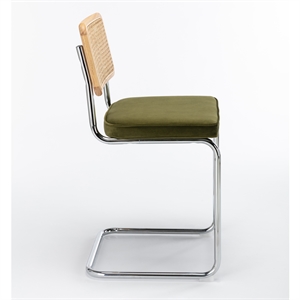 Pemberly Row Contemporary Counter Height Stools (Set of 2) in Olive