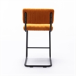 Pemberly Row Contemporary Counter Height Stools (Set of 2) in Bronze